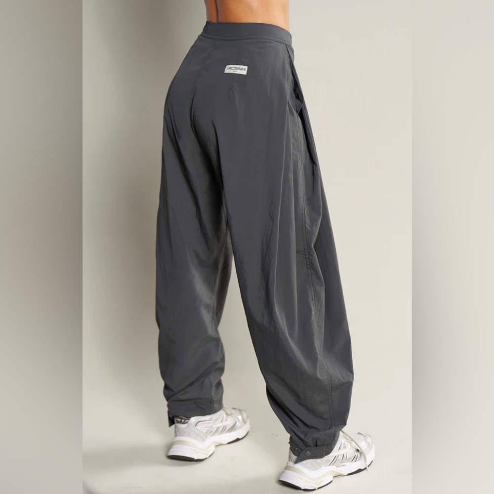 Joah Brown Charcoal Barrel Pants
